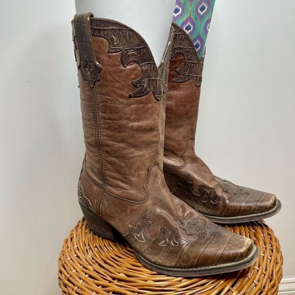 DURANGO GAMBLER 12" WESTERN BOOT (DB4434) Size 8.5ee 8 1/2 ee Brown Cowboy‎ - Picture 10 of 10
